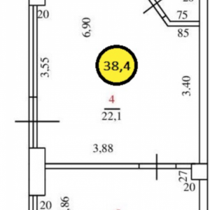 Продается 1-к квартира, 2 090 000 руб., Пригородная ул, Няндома